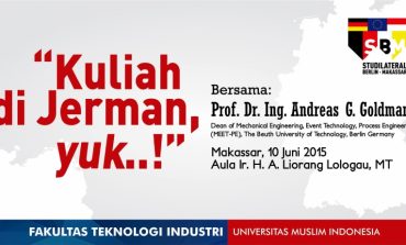 Prof Goldmann: Kuliah di Jerman Yuk...!!!
