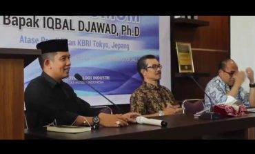 Dr. Iqbal Djawad, Atase Pendidikan KBRI Tokyo Jepang Beri Kuliah Umum di FTI-UMI